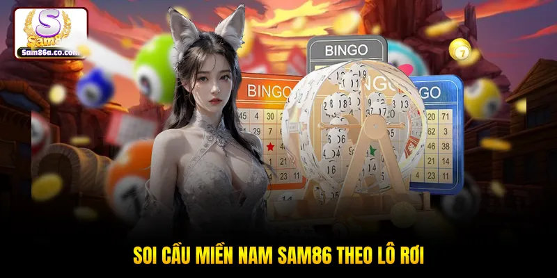 Soi cầu miền nam SAM86 theo lô rơi